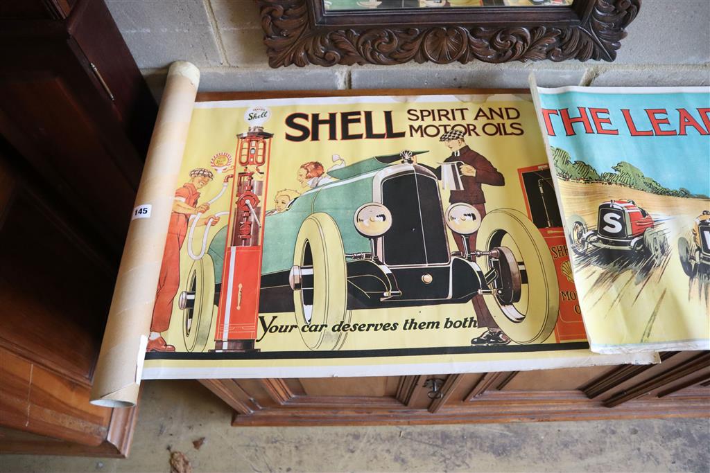 Three Royale Publications Shell posters, circa 1969, 75 x 50cm